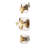 Arin Thermostatic Shower System with Hand Shower & 6 Body Sprays-101599489