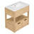 Fehr 30 " W Freestanding Standard Free Standing 1 Single Vanity Bathroom Vanity With Ceramic Top-936437144
