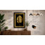 Gilded Monstera Botanical - Framed Print-1806660122-1806660127