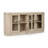 Vander 78" Oak Veneer Wood Buffet Sideboard-107417835