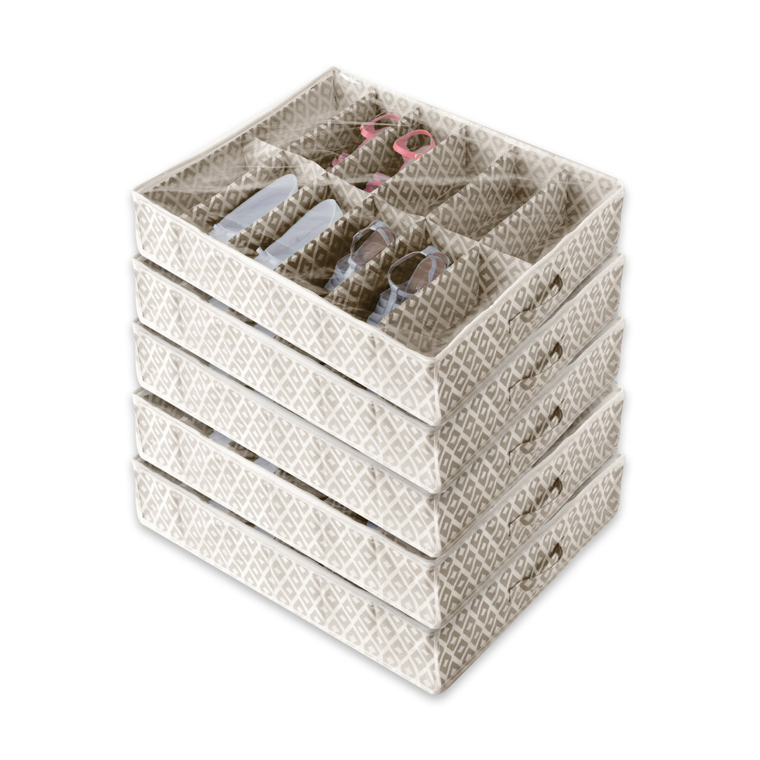 Latitude Run Fabric Decorative Bin