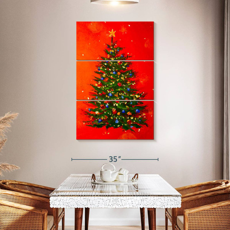 Huile pour arbre de Noël Lelend, H 50 po x l 32 po