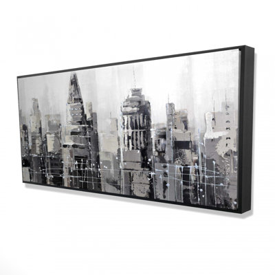 «Gray City», reproduction sur toile
