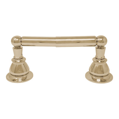 Rio Grande Traditional Style Wall Mount Toilet Paper Holder with Mounting Hardware and Escutcheons by Strom Living