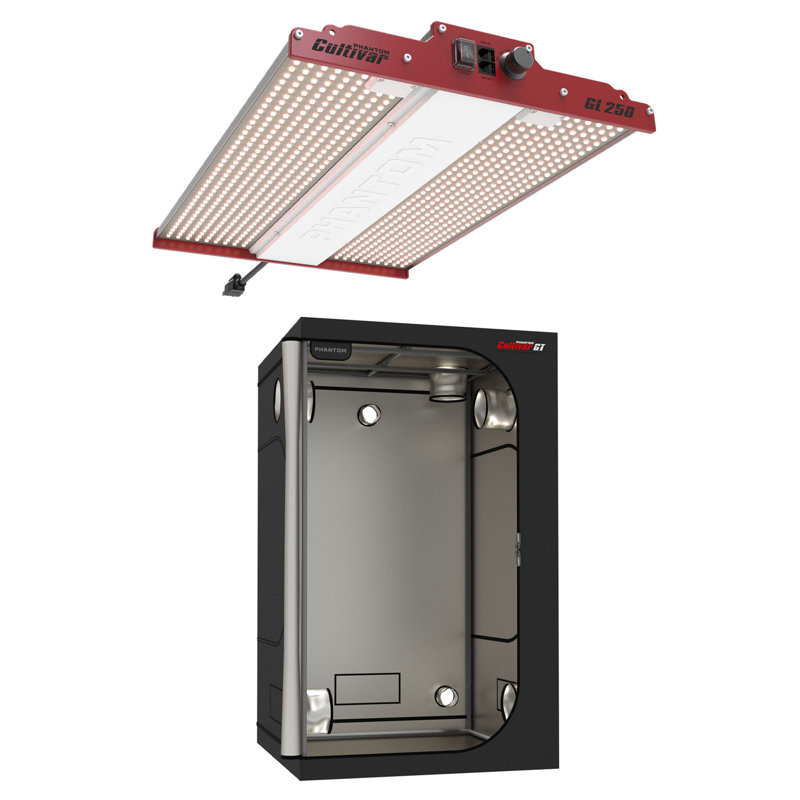 PHANTOM Cultivar 250 Watt Grow Light, 70" H x 48" W x 48" D