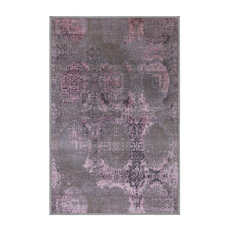 Abstract Indoor Rug, Rectangle 7' x 9'