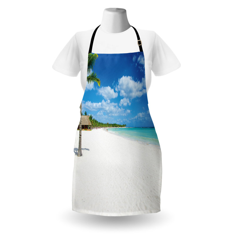 No Pattern Bib Apron