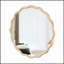 Miroir de salle de bain en bois massif