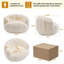 Fauteuil à billes en peluche à compression, fauteuil rembourré en mousse haute densité -454632882