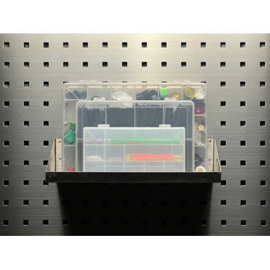 Wallwerx Gun Pegboard Jar Storage Small Parts Ammo Reloading Organizer  Container Set - AO-WWERX-B