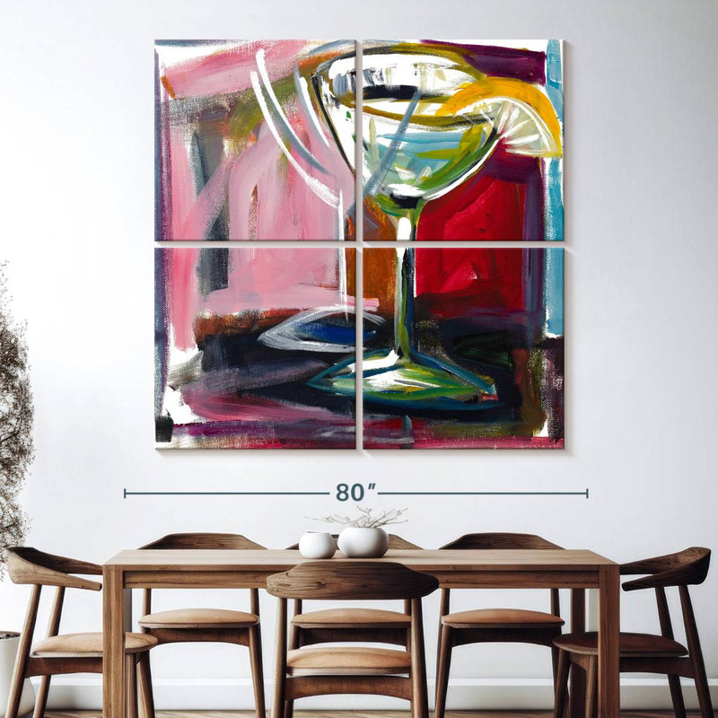 Yarlin Party Drink, 74" H x 74" W