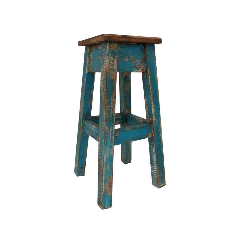 Tabouret Finn, Vert et sarcelle
