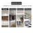 Practical Retro Kitchen Island Suitable for Kitchen Dining Space