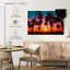 Silhouette de Gillard, coucher de soleil tropical-107500064