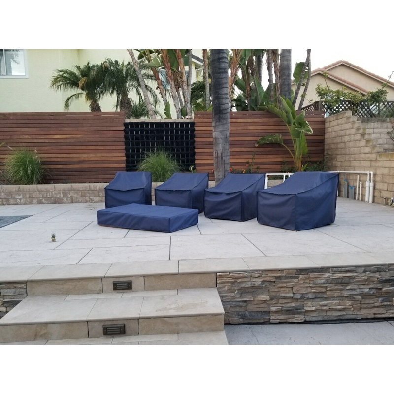 Housse pour chaise de patio pour l’extérieur du dernier club, H 35 po x l 32 po x P 34 po
