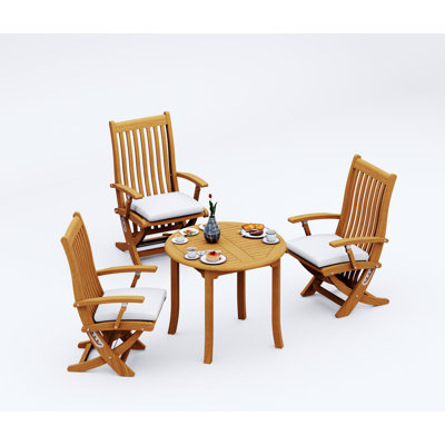 Warwick Outdoor - Piece Teak Dining Set
