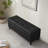 50.5‘ Wide Tufted Faux Leather Upholstered Storage Bench-1557305046