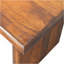 Table basse en bois Rio, brun foncé