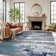 Willington Abstract Gray/Blue Rug