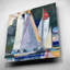 «Waiting For Wind» par Beth Forst, art mural en verre acrylique-588607185