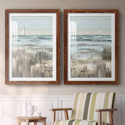 «Heading In Dusk I», reproduction encadrée de qualité supérieure, prête à être accrochée