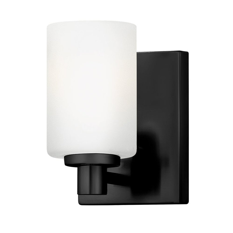 Karlie 1 - Light Bath Sconce, Black