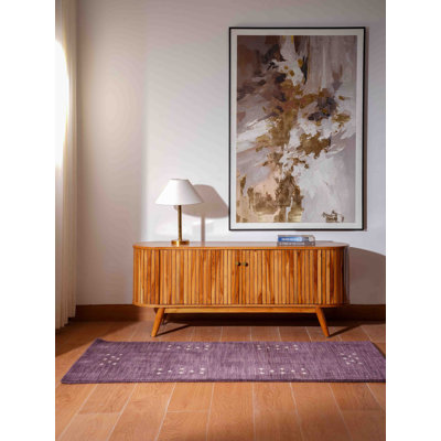Tapis en laine tissée à la main Anley - Conception contemporaine et moderne