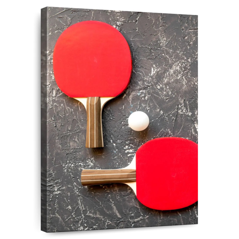 Sireci Table Tennis Rackets Texture, 30" H x 20" W