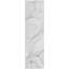Tapis de couloir d'extérieur 8 po gris
