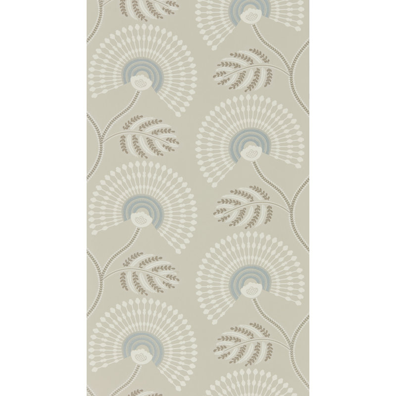 Louella Wallpaper, Seaglass/Pearl