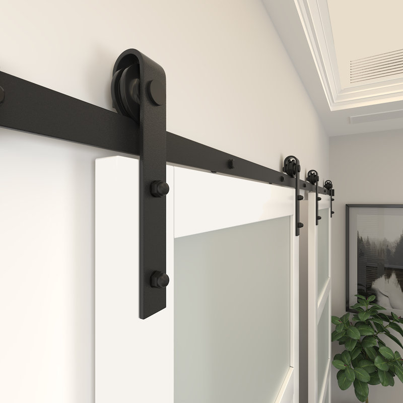 Ensemble de quincaillerie standard pour porte de grange double, 120 po