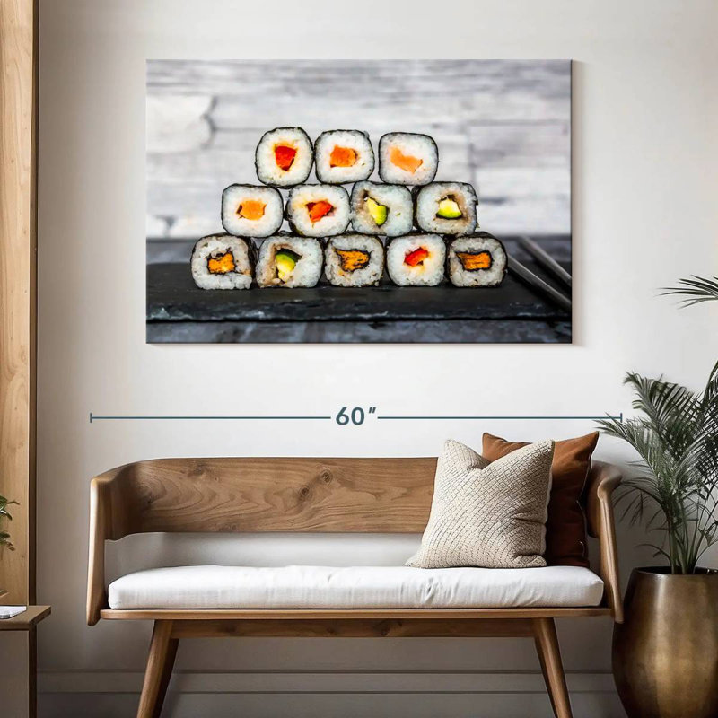 Tranches de sushi