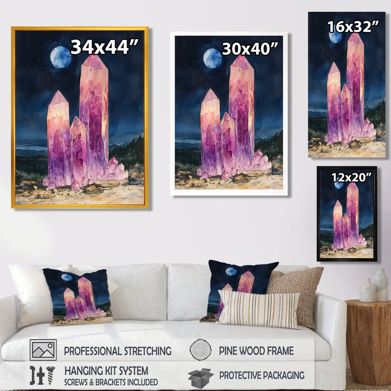 Dilys - Farm Wall Art Living Room, H 44 po x l 34 po, Reproduction encadrée d'une seule photo, Noir, noir, noir, noir