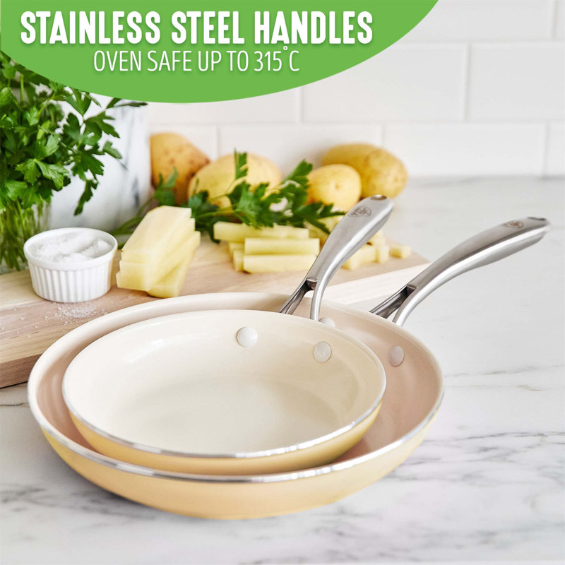 2 - Piece Non-Stick Ceramic Cookware Set