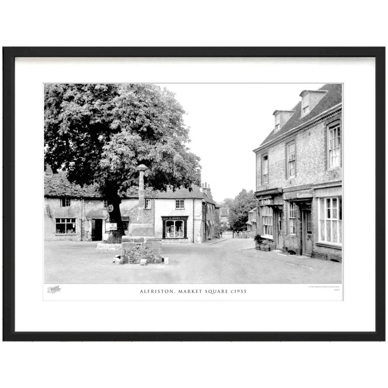 Alfriston, Market Square C1955 by Francis Frith - Single Picture Frame Print, 45cm H x 60cm W x 2.3cm D