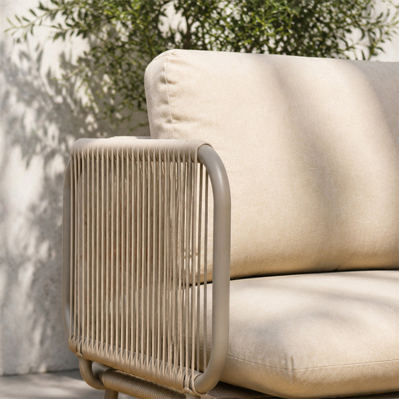 Fauteuil club extérieur moderne