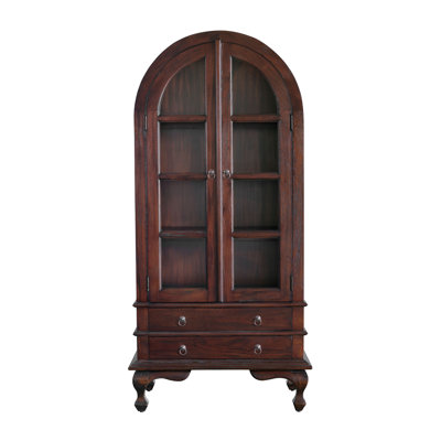 Farreli 39'' Wide Solid Wood Display Stand