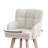 26''H Upholstered 360°Swivel Counter Height Bar Stools, Wood Legs Kitchen Island Chairs-2106507577-2106701526