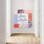 «Blooming Americana III Traditional Abstract Flower Landscape», reproduction d'art mural-2032117843