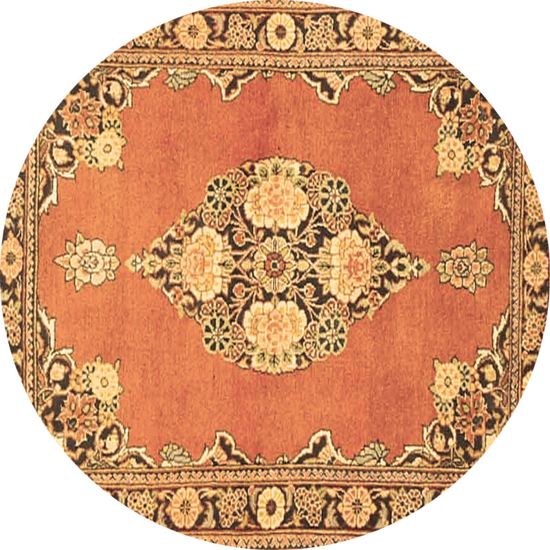Badradin Oriental Indoor Rug, Round 4'