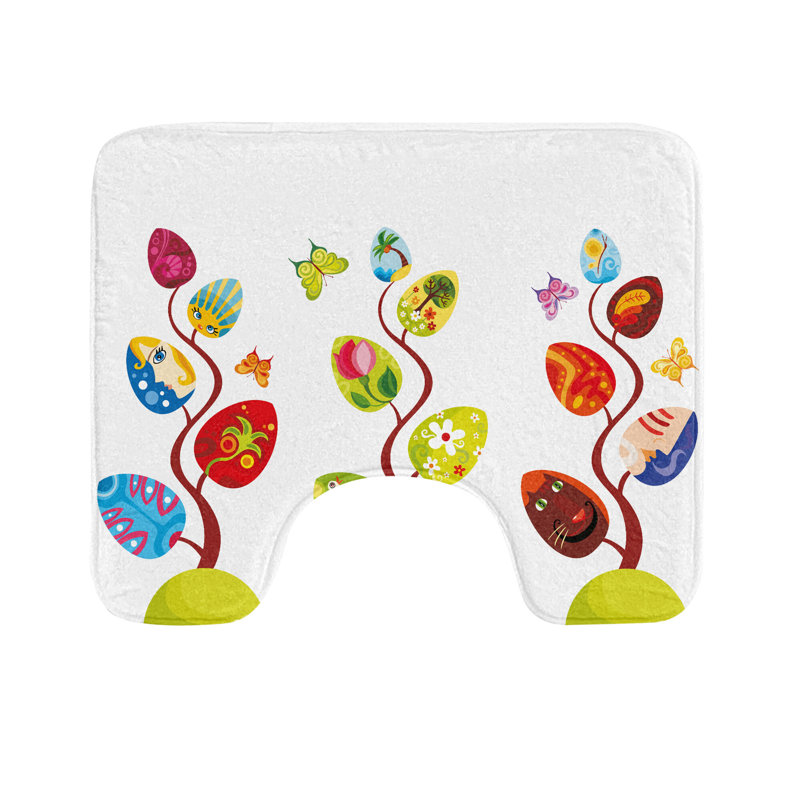 Multicolore tapis de salle de bain Magic U