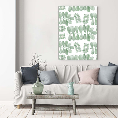 Eucalyptus Leaves - Wrapped Canvas Print
