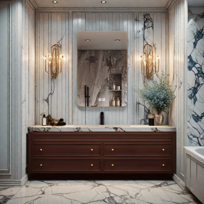 Armoire de salle de bain moderne française