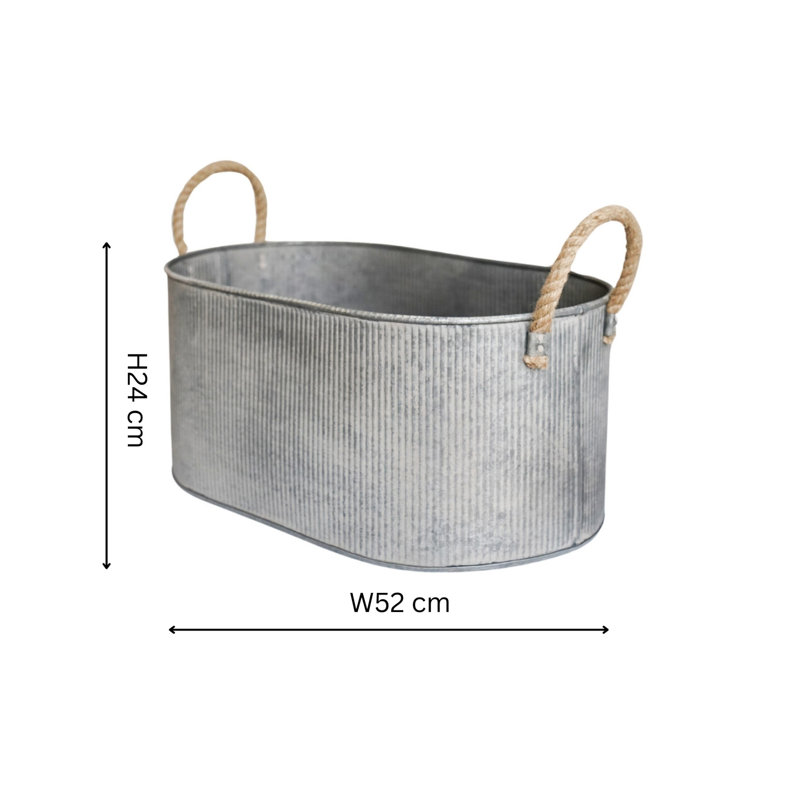 Metal Pot Planter