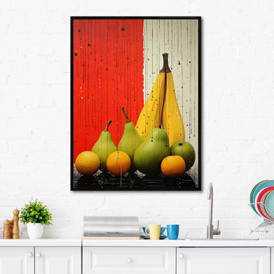 Fruits Harvest Spectrum Différent II, reproduction d'art sur toile