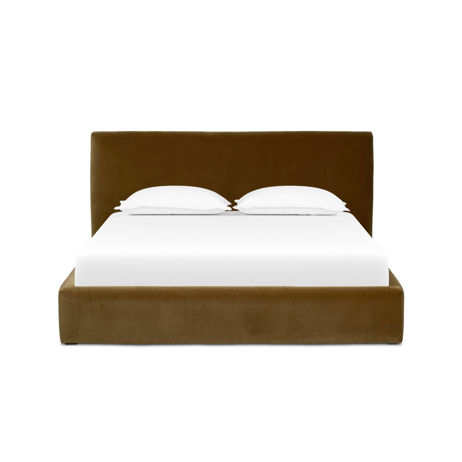 Azar Bed, Queen, Surrey Ochre