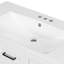 Meuble-lavabo simple 18,09 po avec plateau en résine Gratianne