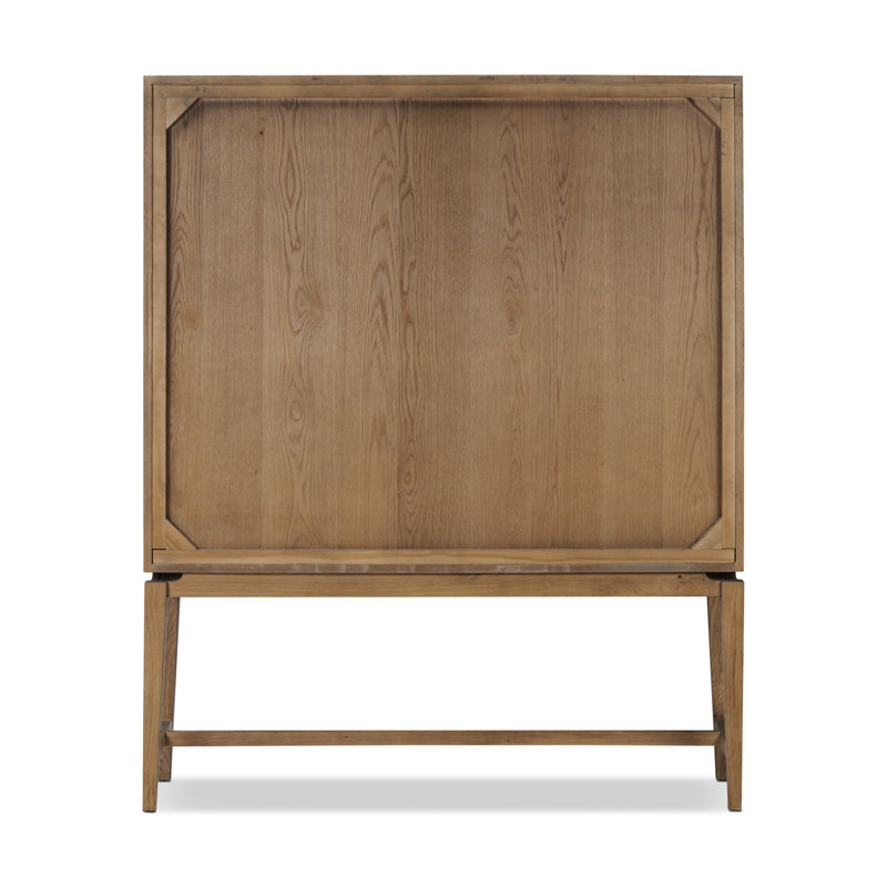Bergstrom Display Cabinet, Light Brown