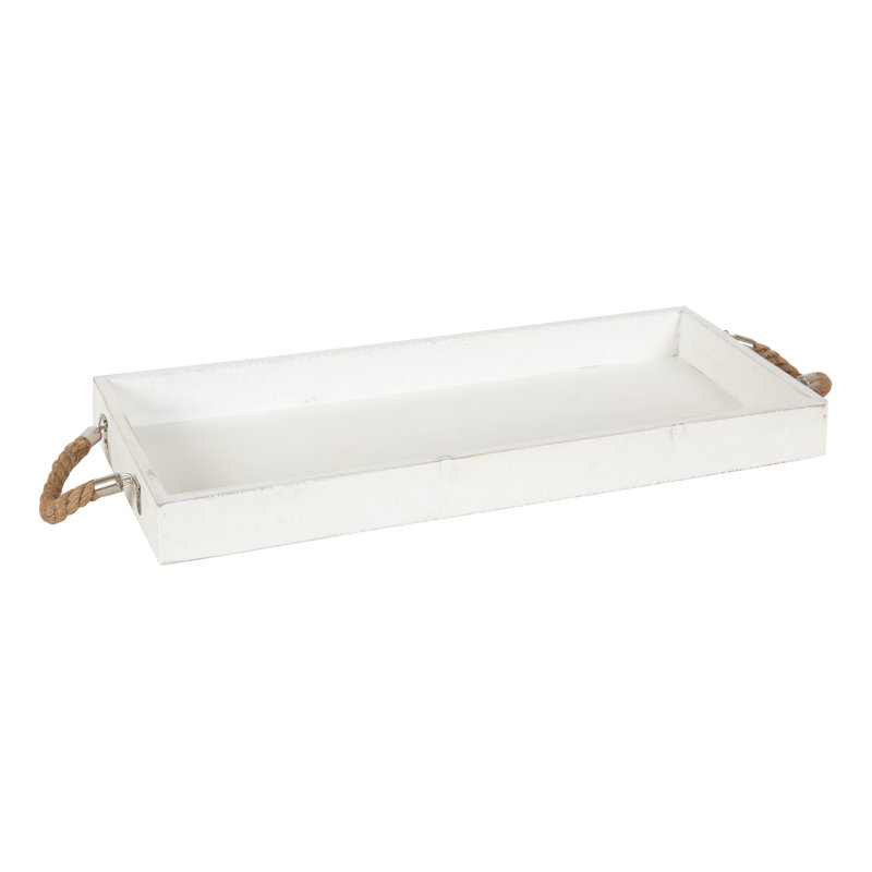 Akanksha Wood Tray, 10" H x 24" W