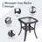 Two Swivel Chairs + A Side Table